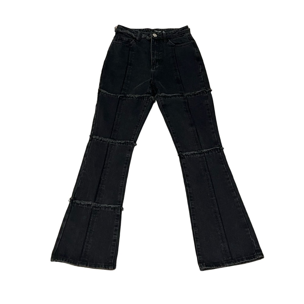 Nasty Gal Jeans, Black, Size 4, #529-T